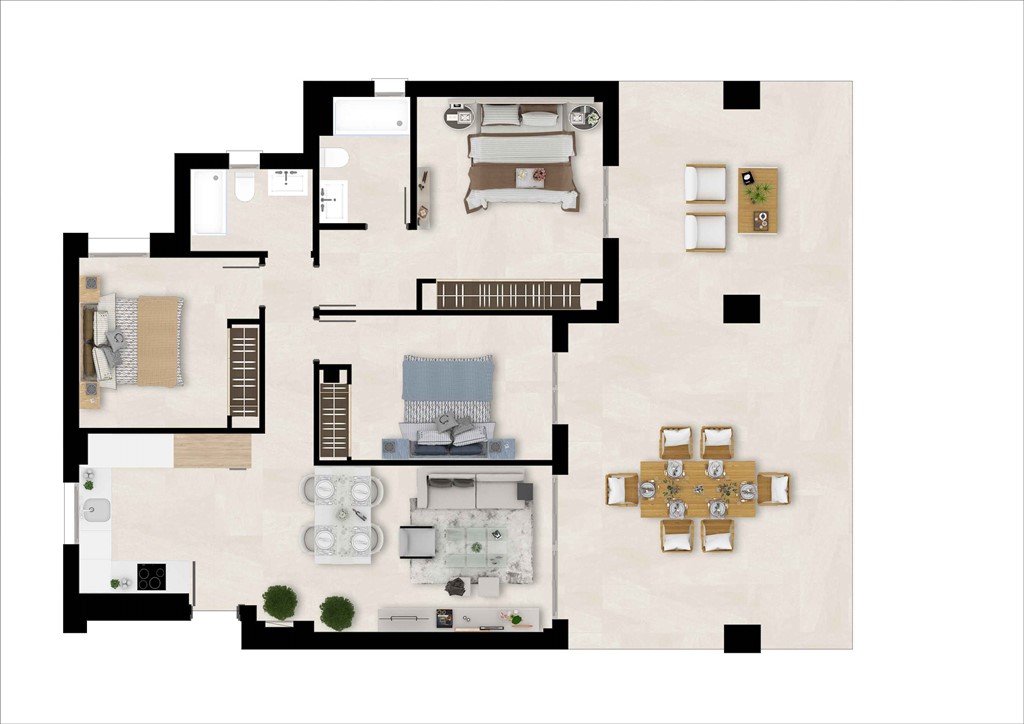 mediumsize floorplan